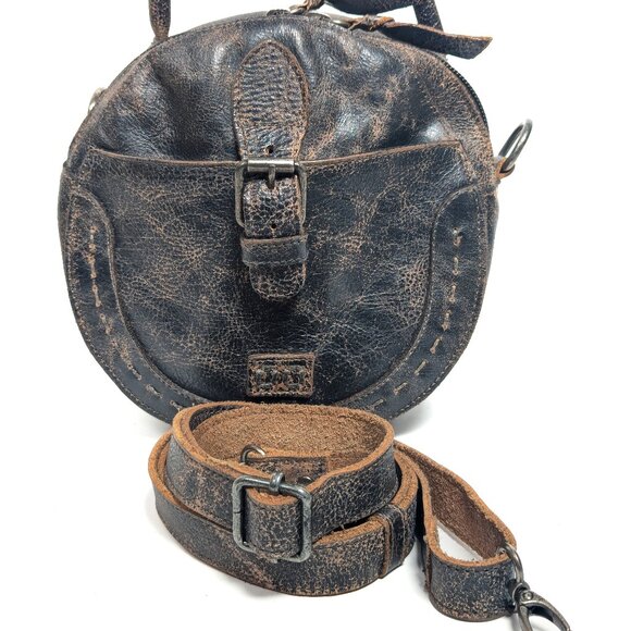 BED STU Arenfeld Distressed Shoulder Bag - Picture 14 of 15